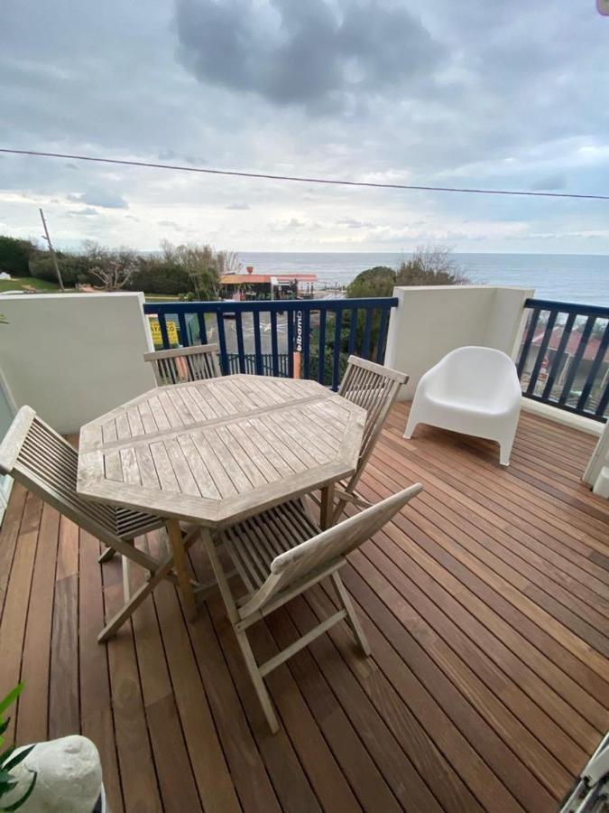 Bel Appartement Vue Mer - 1Er Rang Front De Mer Saint-Jean-de-Luz Ngoại thất bức ảnh