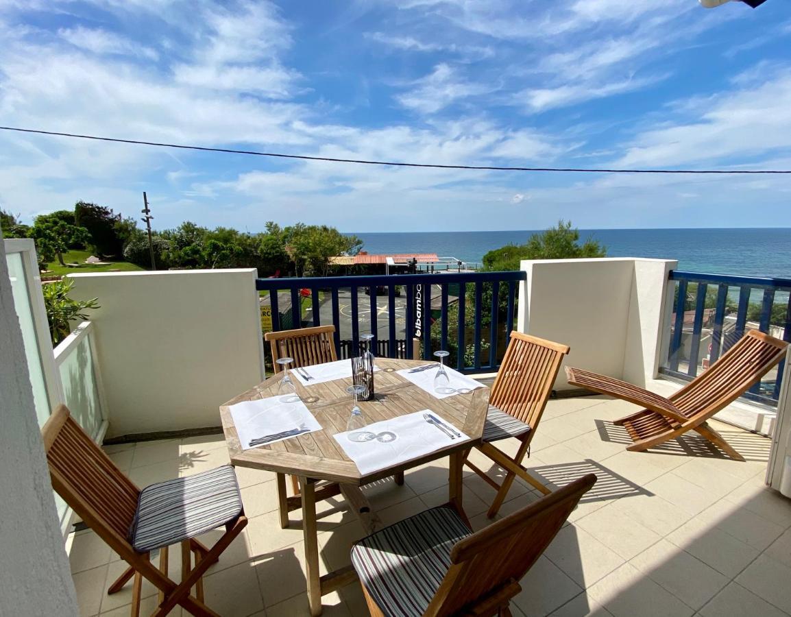 Bel Appartement Vue Mer - 1Er Rang Front De Mer Saint-Jean-de-Luz Ngoại thất bức ảnh